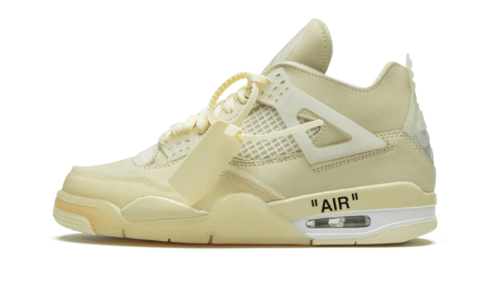 Air Jordan 4 Retro Off White Sail 1 - Image 8