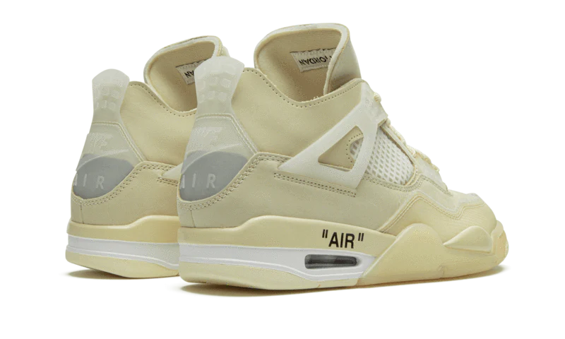 Air Jordan 4 Retro Off White Sail 1 - Image 3