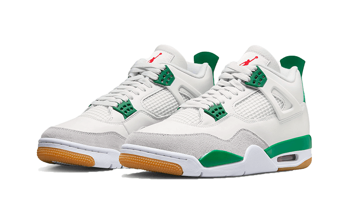 Alternative view of Air Jordan 4 Retro Sb Pine Green