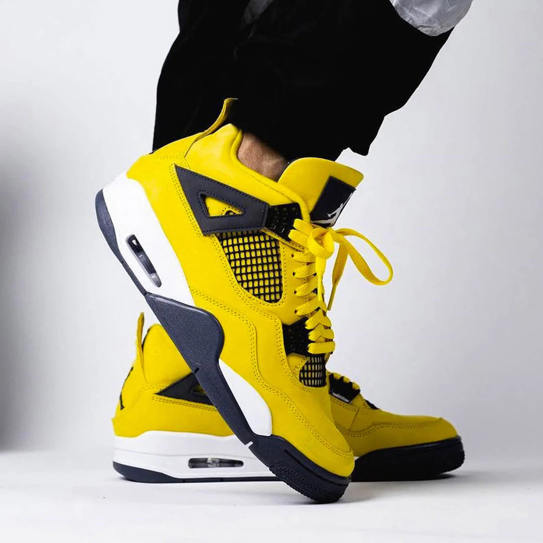 Air Jordan 4 Retro Tour Yellow Lightning - Image 4