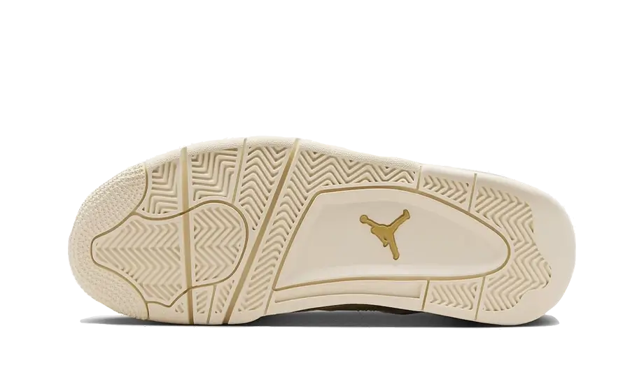 Air Jordan 4 Sail Metallic Gold - Image 3