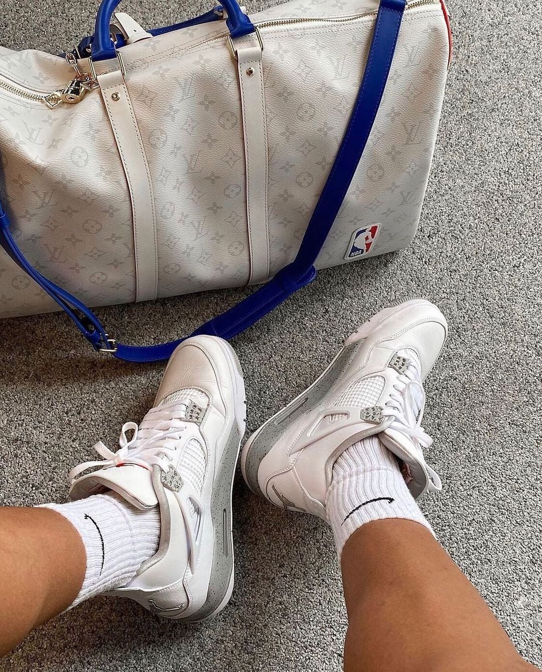 Air Jordan 4 Tech White White Oreo - Image 5