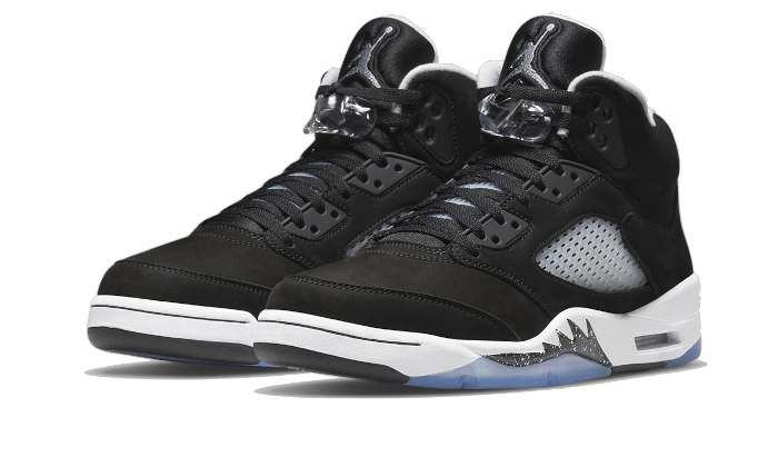 Alternative view of Air Jordan 5 Retro Moonlight Oreo