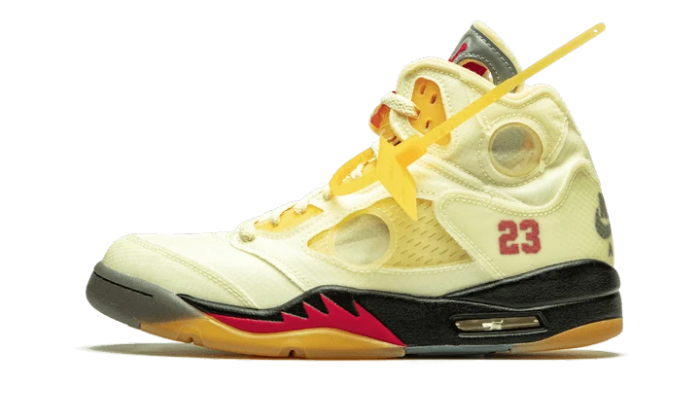 Air Jordan 5 Retro Off White Sail 2 - Image 5