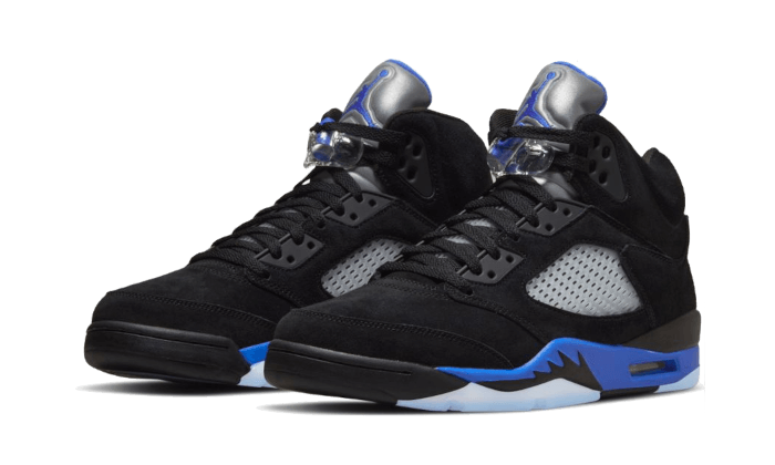 Alternative view of Air Jordan 5 Retro Racer Blue