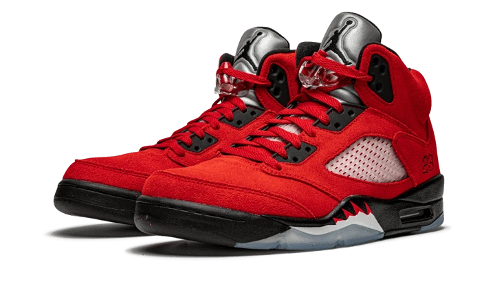 Alternative view of Air Jordan 5 Retro Raging Bull