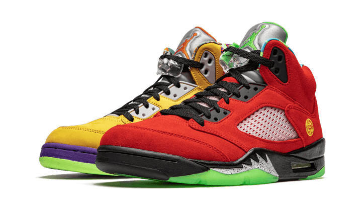 Alternative view of Air Jordan 5 Retro What The