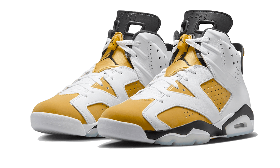 Alternative view of Air Jordan 6 Retro Yellow Ocher