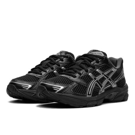 Asics Gel-1130 Black Pure Silver - Image 2