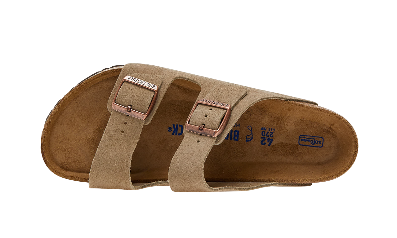 Birkenstock Arizona Birko-Floor Soft Beige - Image 3