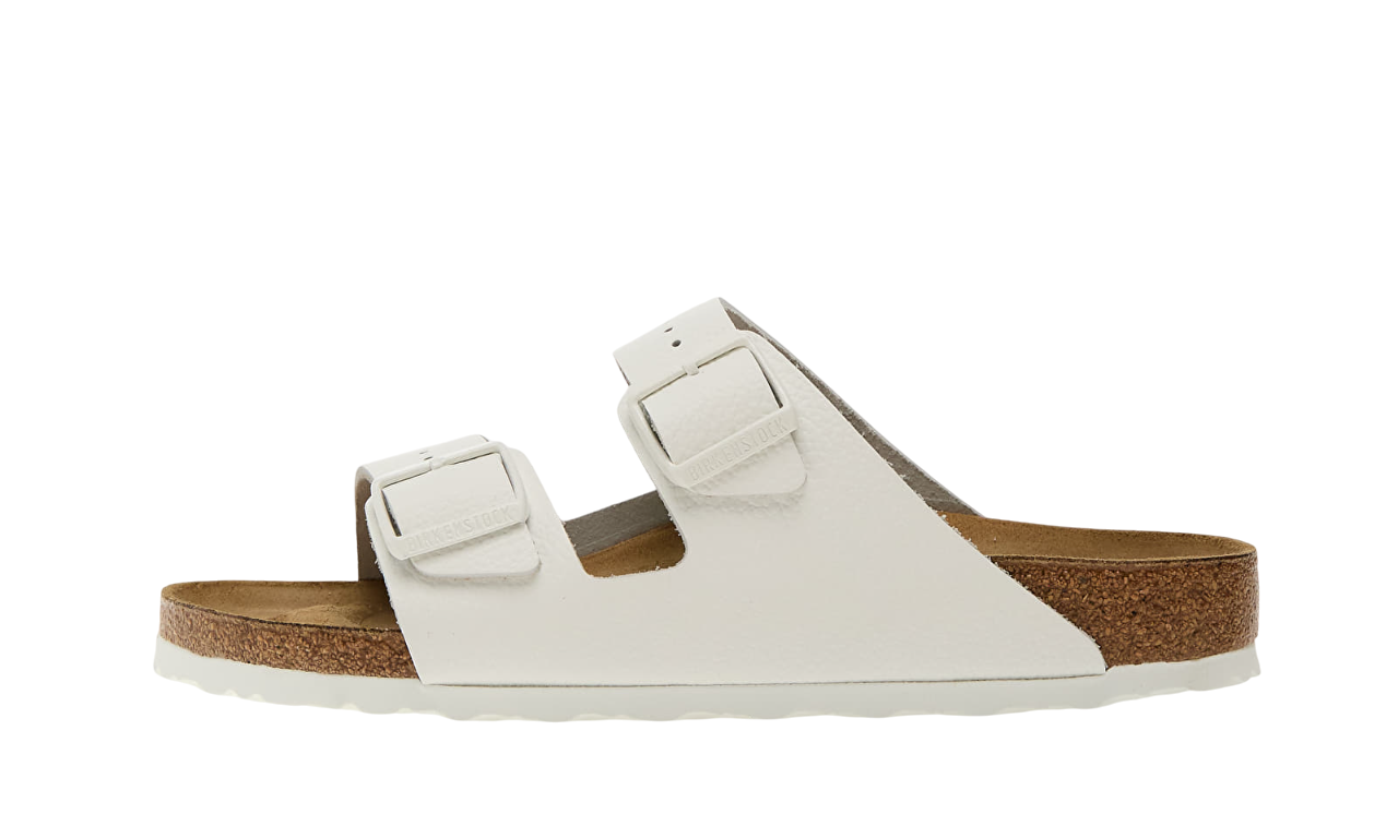 Birkenstock Arizona Natural Leather White