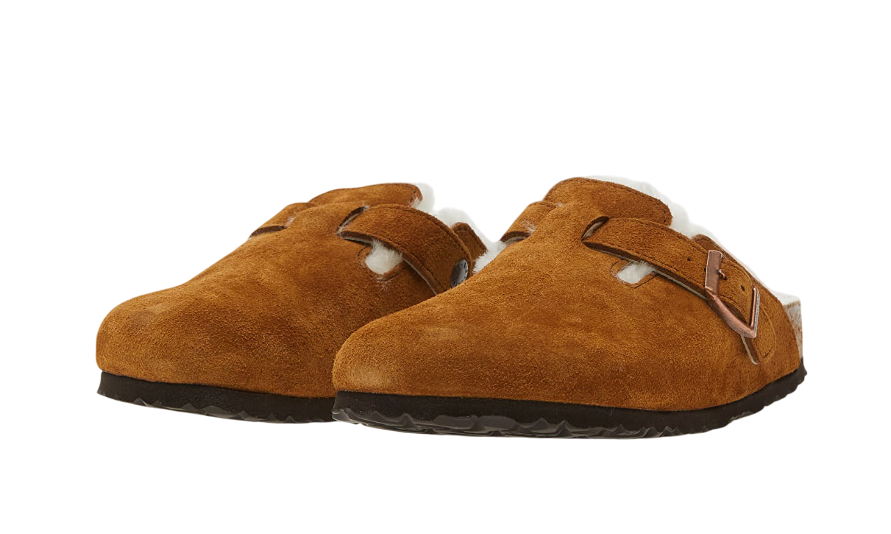 Birkenstock Boston Suede Leather Brown - Image 5