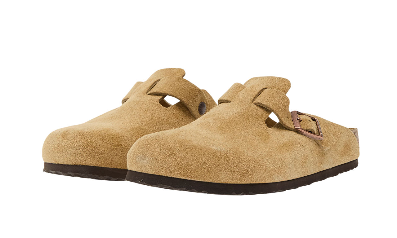 Birkenstock Boston Suede Leather Brown - Image 5