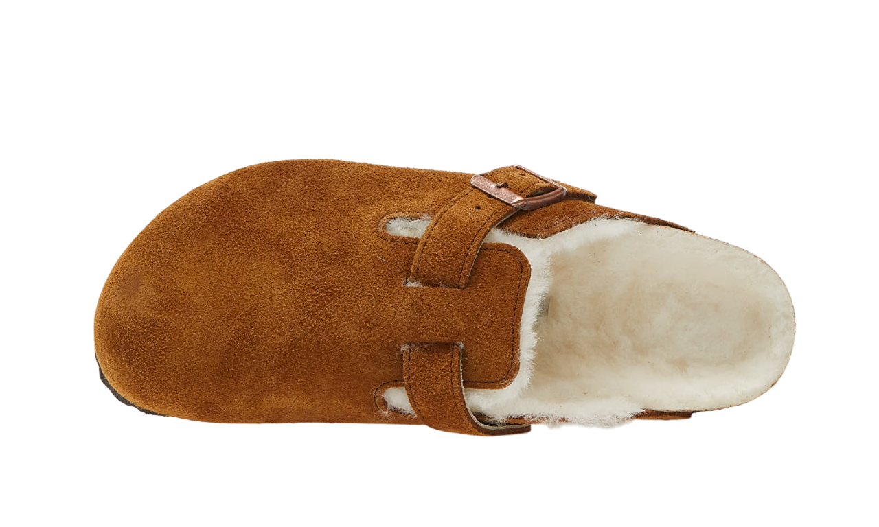 Birkenstock Boston Suede Leather Brown - Image 3