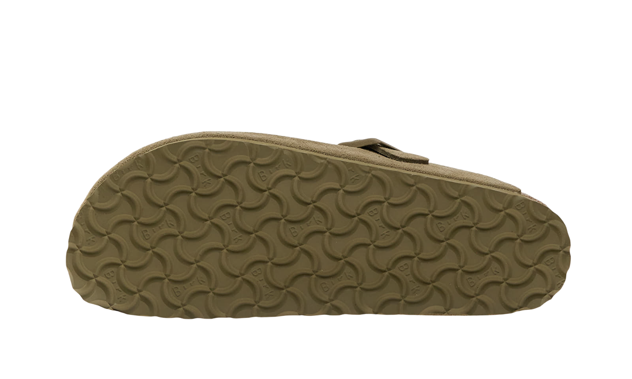 Birkenstock Boston Suede Leather Green - Image 4
