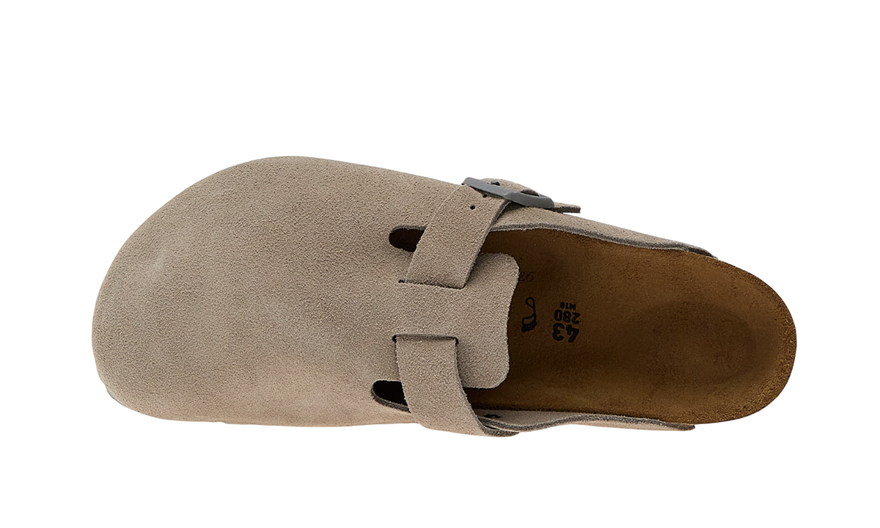 Birkenstock Boston Suede Leather Grey - Image 3