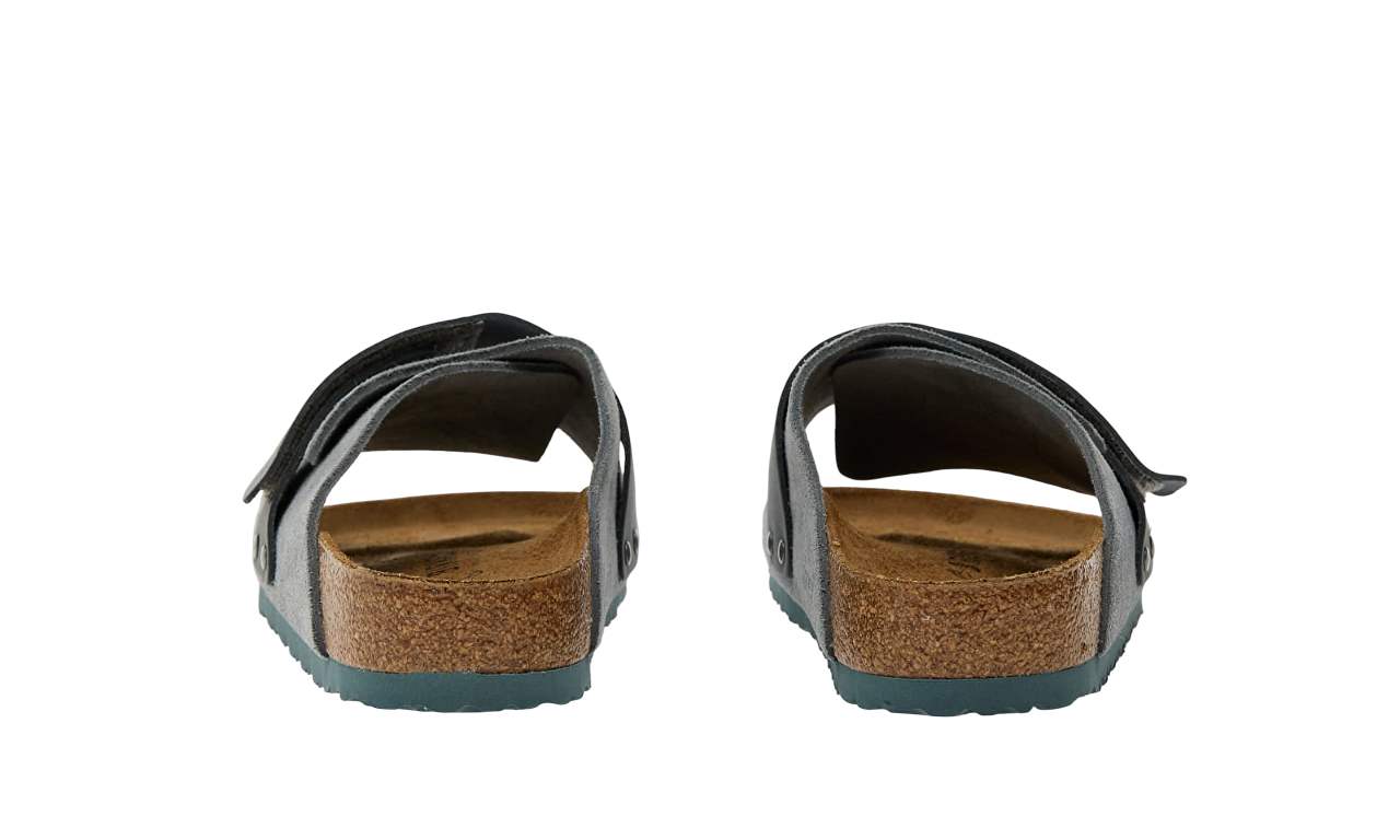 Birkenstock Kyoto Nubuck Leather/Suede Basalt Grey - Image 6