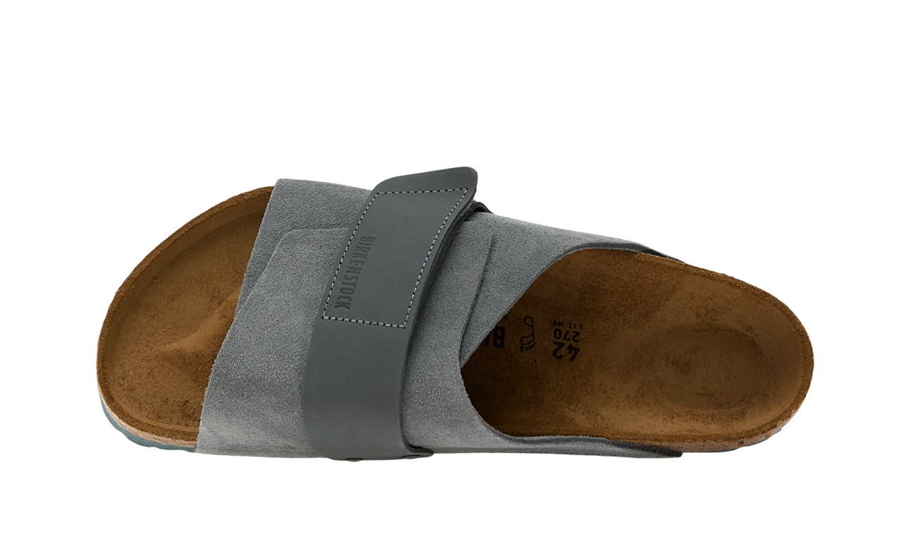 Birkenstock Kyoto Nubuck Leather/Suede Basalt Grey - Image 3