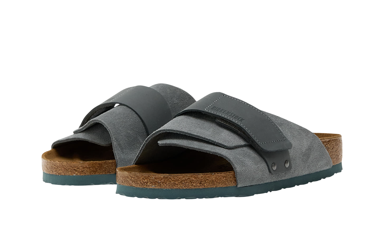 Birkenstock Kyoto Nubuck Leather/Suede Basalt Grey - Image 5