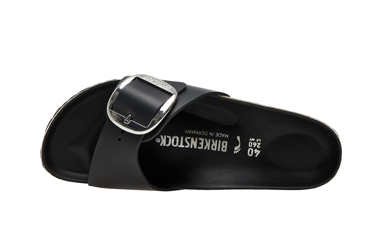 Birkenstock Madrid Big Buckle Black - Image 3