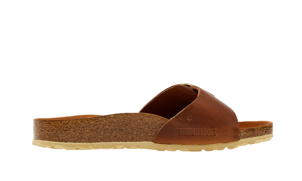 Alternative view of Birkenstock Madrid Big Buckle Leoi Brown