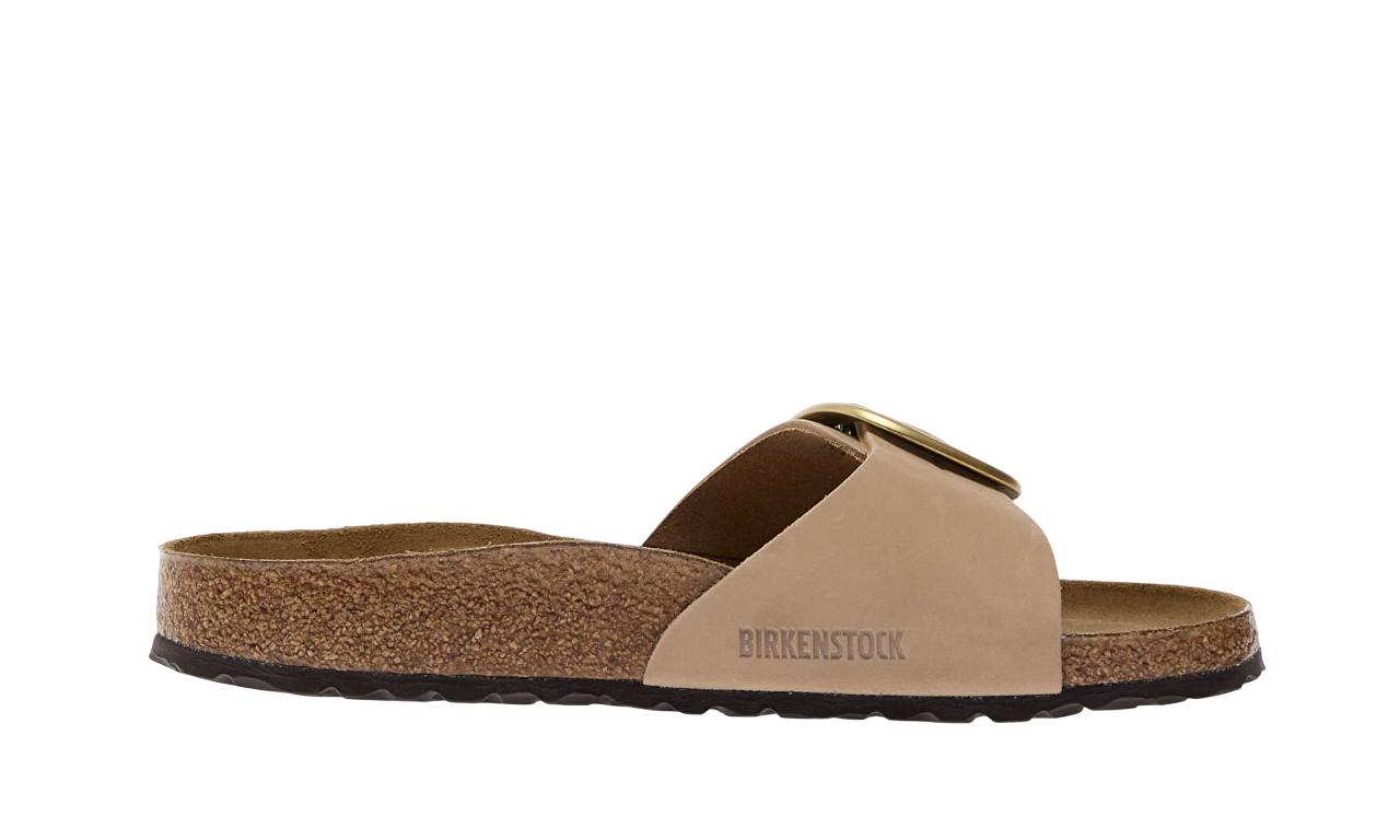 Alternative view of Birkenstock Madrid Big Buckle Natural Leather Nubuck Beige
