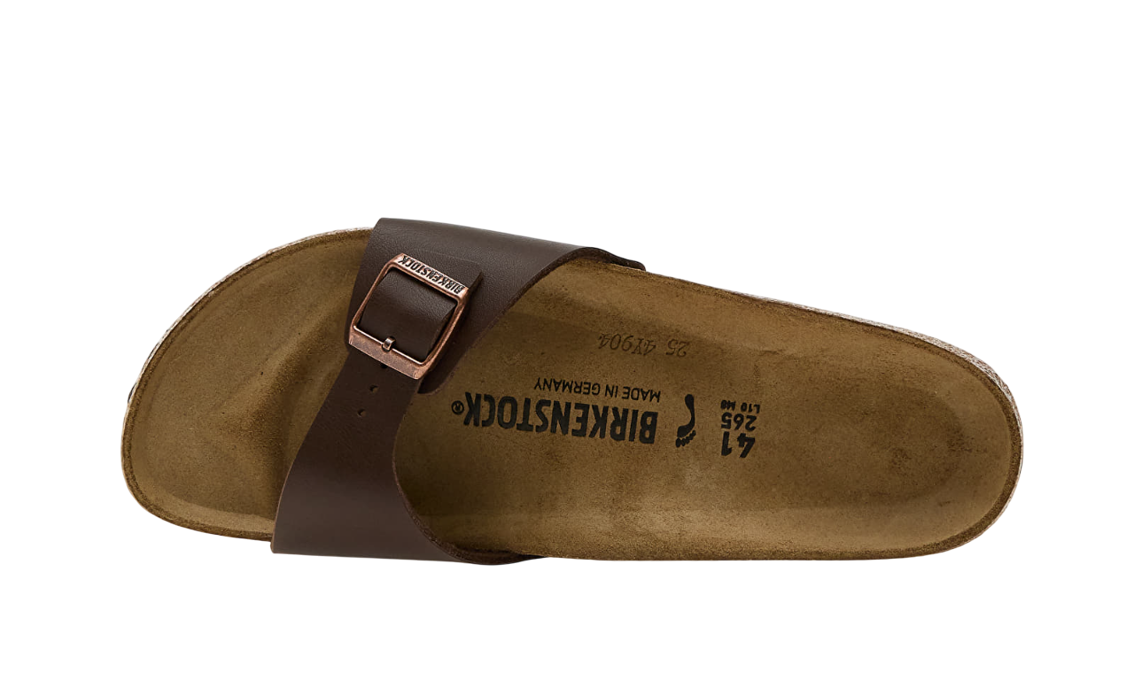 Birkenstock Madrid Birko-Flor Dark Brown - Image 4
