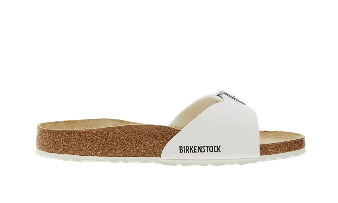 Alternative view of Birkenstock Madrid Birko-Flor White