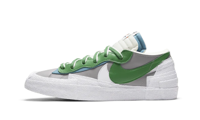 Blazer Low Sacai Medium Grey Classic Green