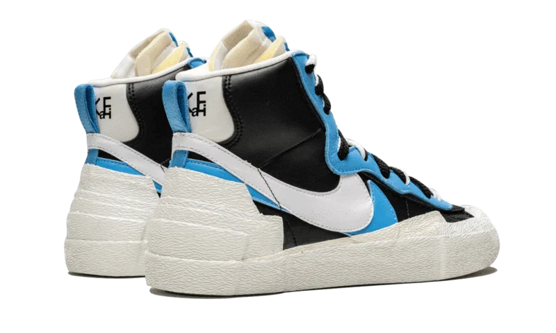 Blazer Mid Sacai White Black Legend Blue - Image 3