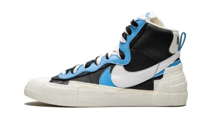 Blazer Mid Sacai White Black Legend Blue - Image 6