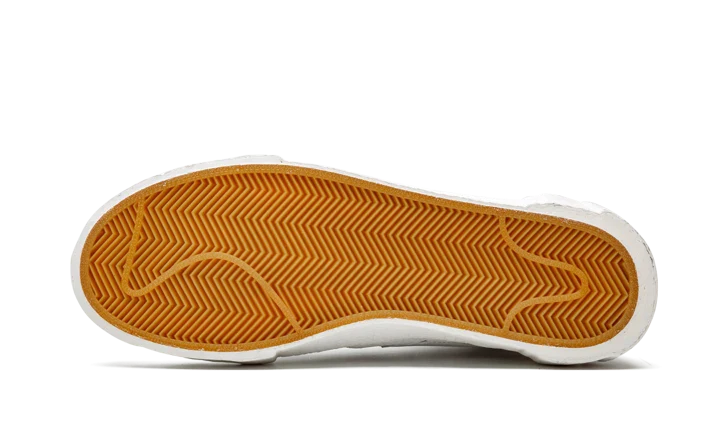 Blazer Mid Sacai White Gray - Image 4