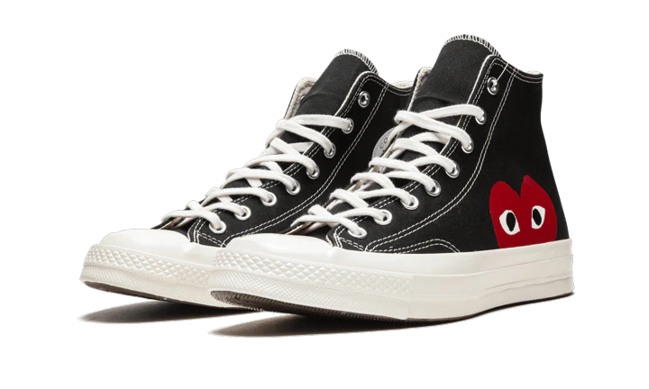 Alternative view of Chuck Taylor All Star 70S Hi Comme Des Garcons Play Black