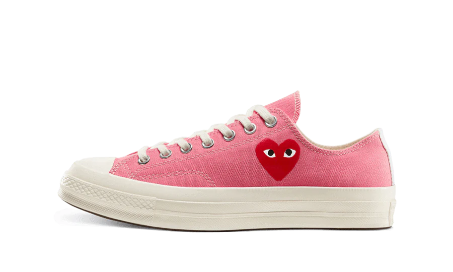 Chuck Taylor All Star 70S Ox Comme Des Garcons Play Bright Pink