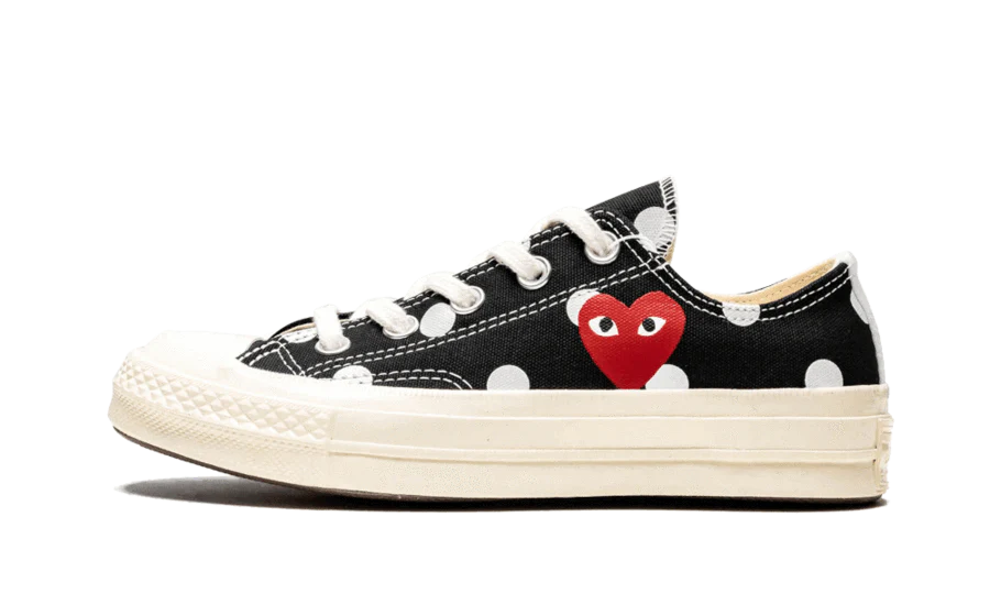 Chuck Taylor All Star 70S Ox Comme Des Garcons Play Polka Dot Black