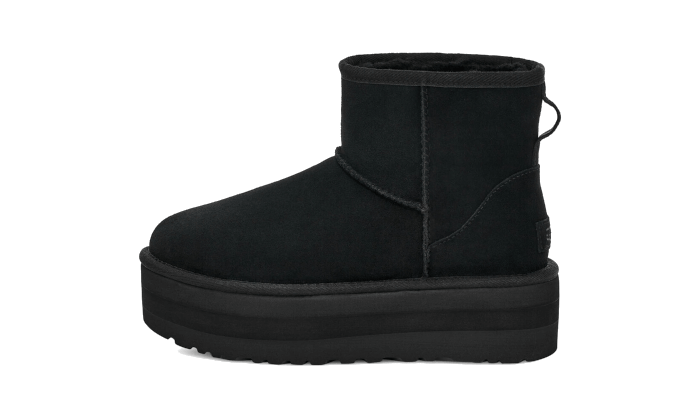 Classic Mini Platform Boot Black