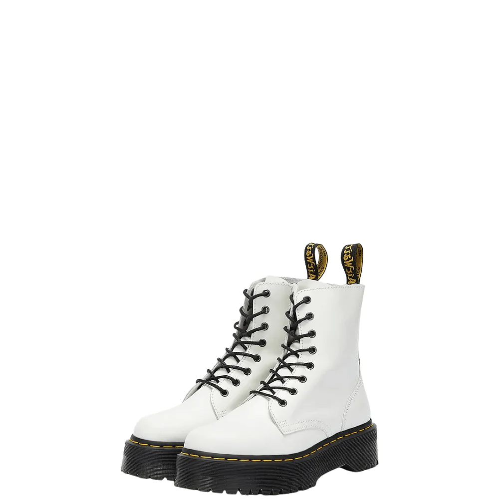 Alternative view of Dr Martens Jadon Platform White Black