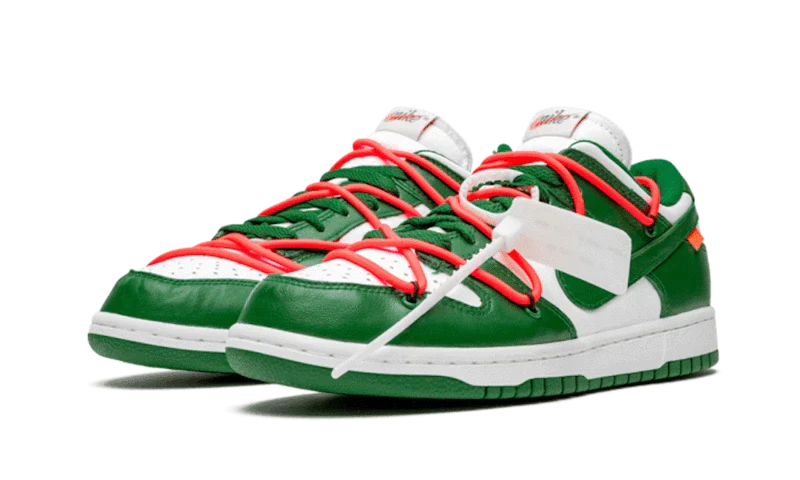 Alternative view of Dunk Low Off White Pine Green