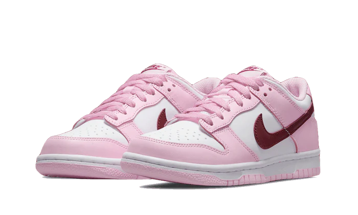 Alternative view of Dunk Low Pink Red White