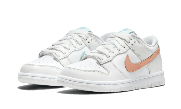 Dunk Low White Bone Peach Aqua - Image 2