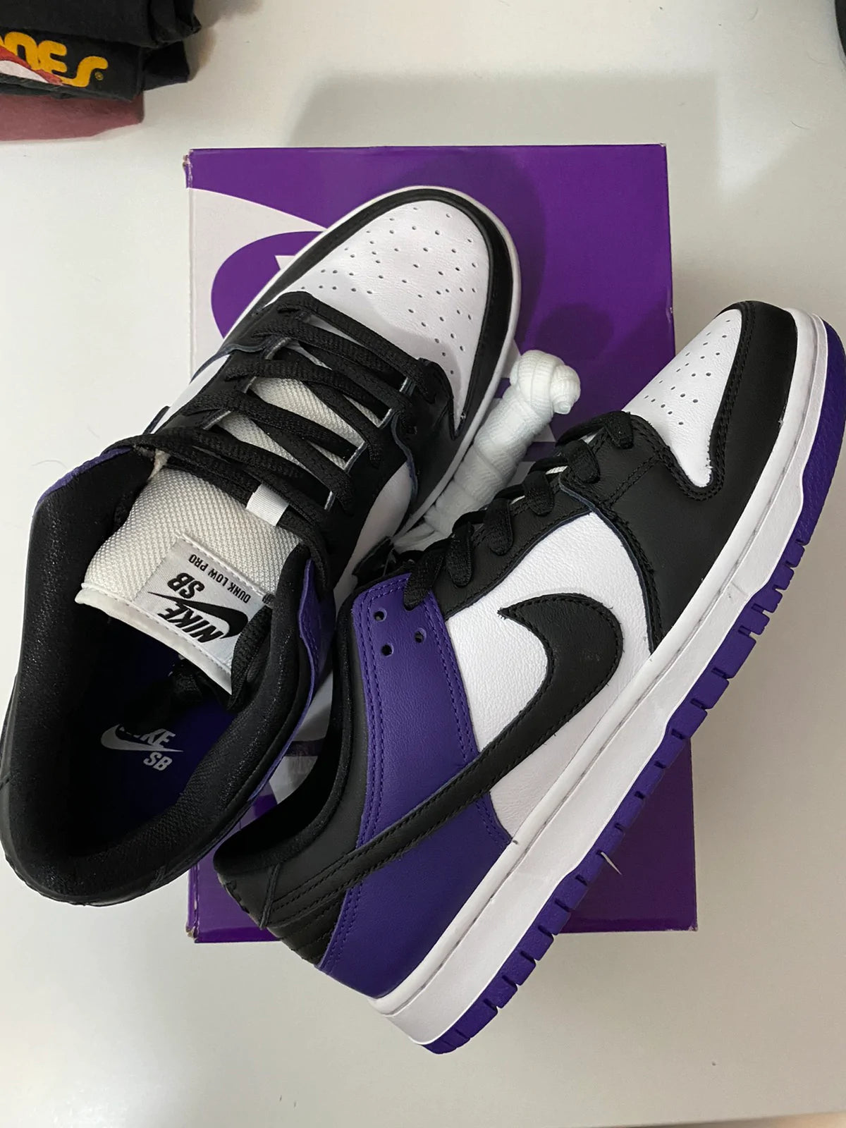 Alternative view of Dunk Sb Low Court Purple