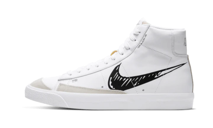 Mid Sketch Black Swoosh Blazer