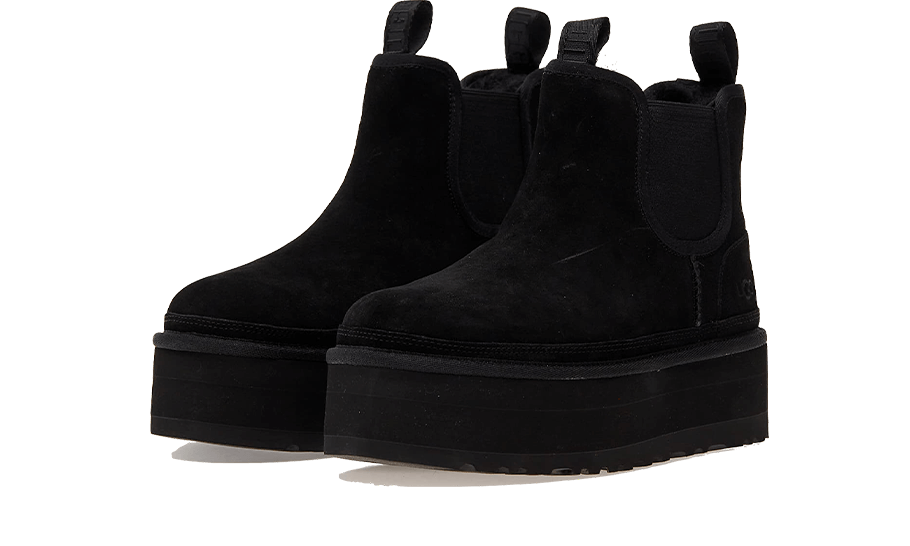 Alternative view of Neumel Platform Chelsea Boot Black