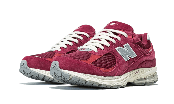 Alternative view of New Balance 2002R Suede Pack Red Wine