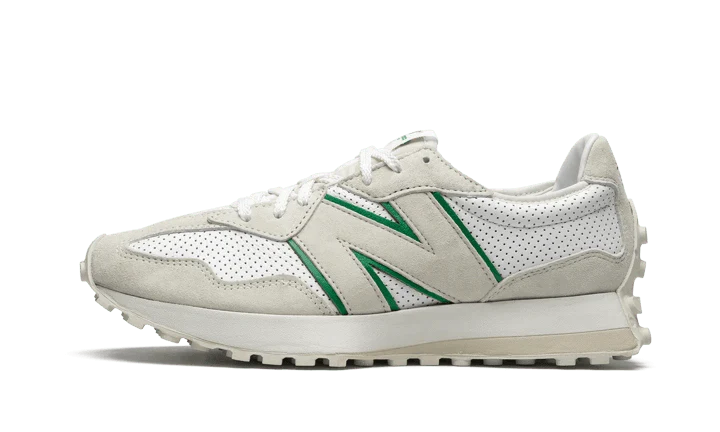 New Balance 327 Casablanca Green Logo