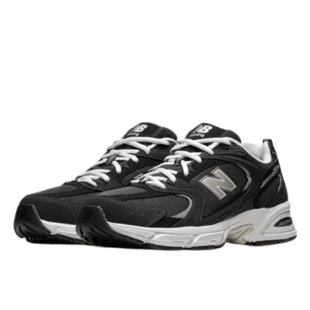 New Balance 530 Black Phantom Silver - Image 2