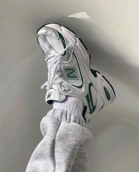 New Balance 530 White Mint Green - Image 3