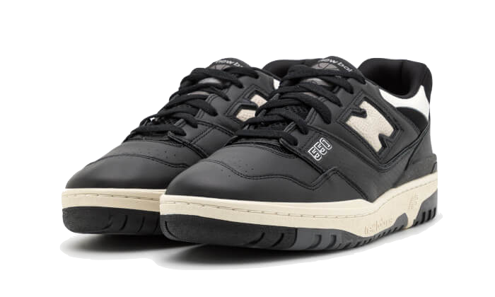 New Balance 550 Black Cream White - Image 2