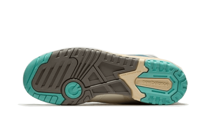 New Balance 550 Sea Salt Yellow 2 - Image 4