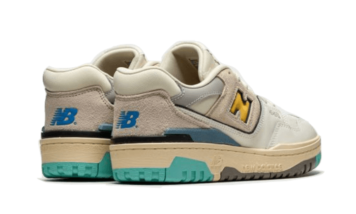 New Balance 550 Sea Salt Yellow 2 - Image 3